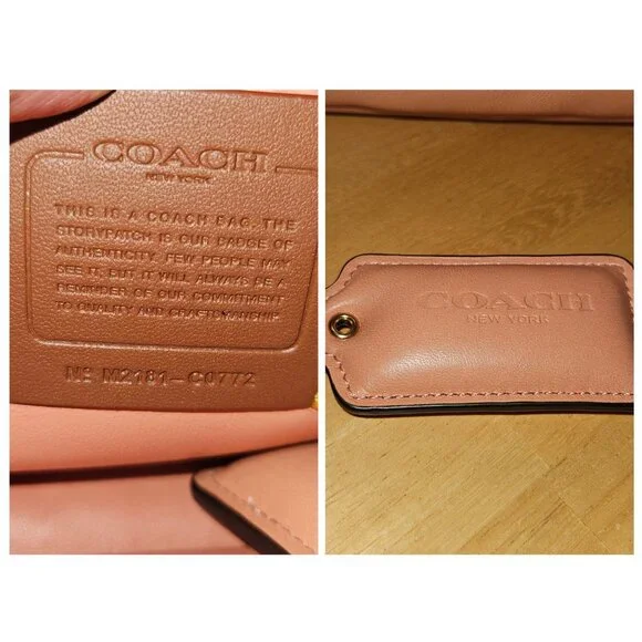 Coach Leather Pillow Tabby 26 Shoulder Bag